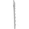 Ekena Millwork 35 1/2"OD x 29 1/2"ID x 3"W x 1"P Hillsborough Ceiling Ring (1/4 of complete circle) CR36HI - alternate 4